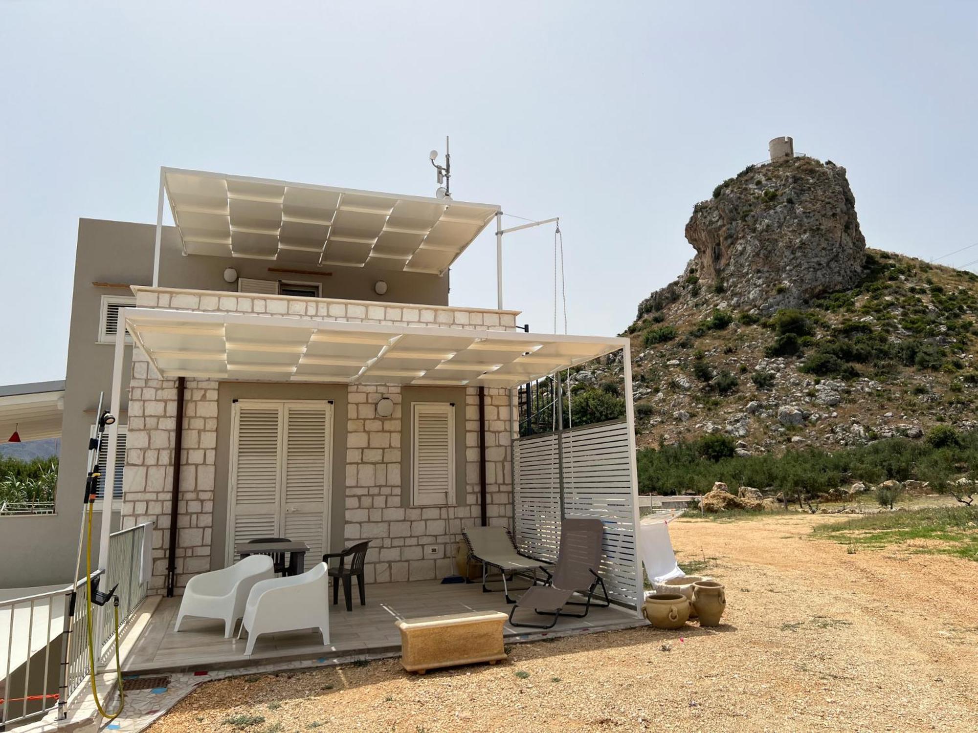 La Finestra Sul Mare Dello Zingaro Vila Scopello  Exterior foto