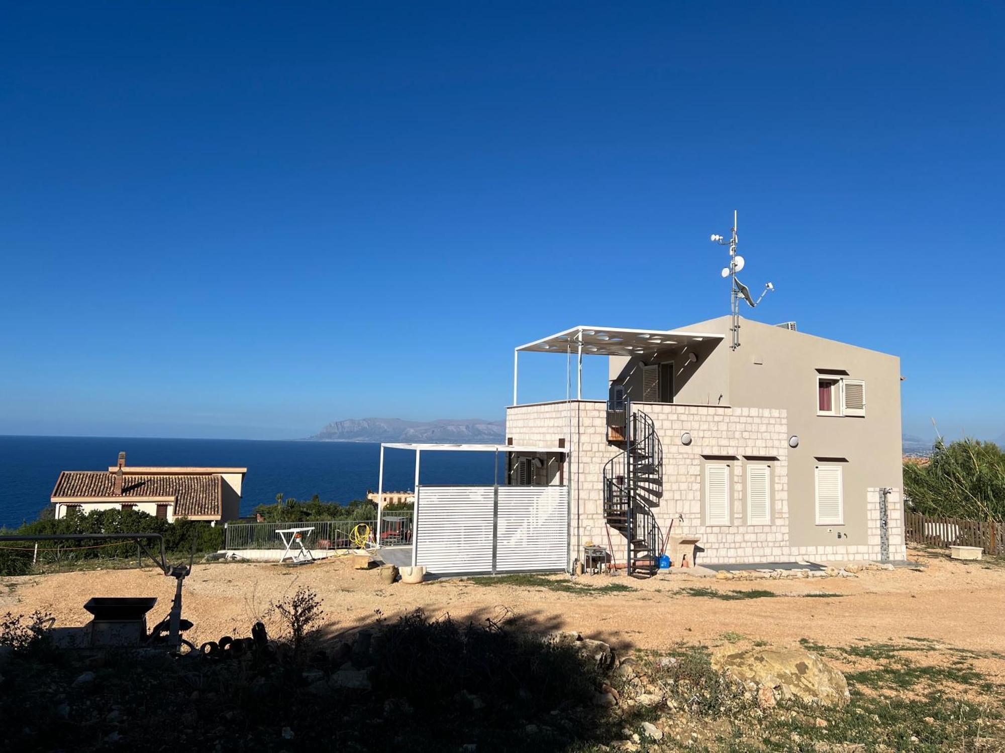 La Finestra Sul Mare Dello Zingaro Vila Scopello  Exterior foto