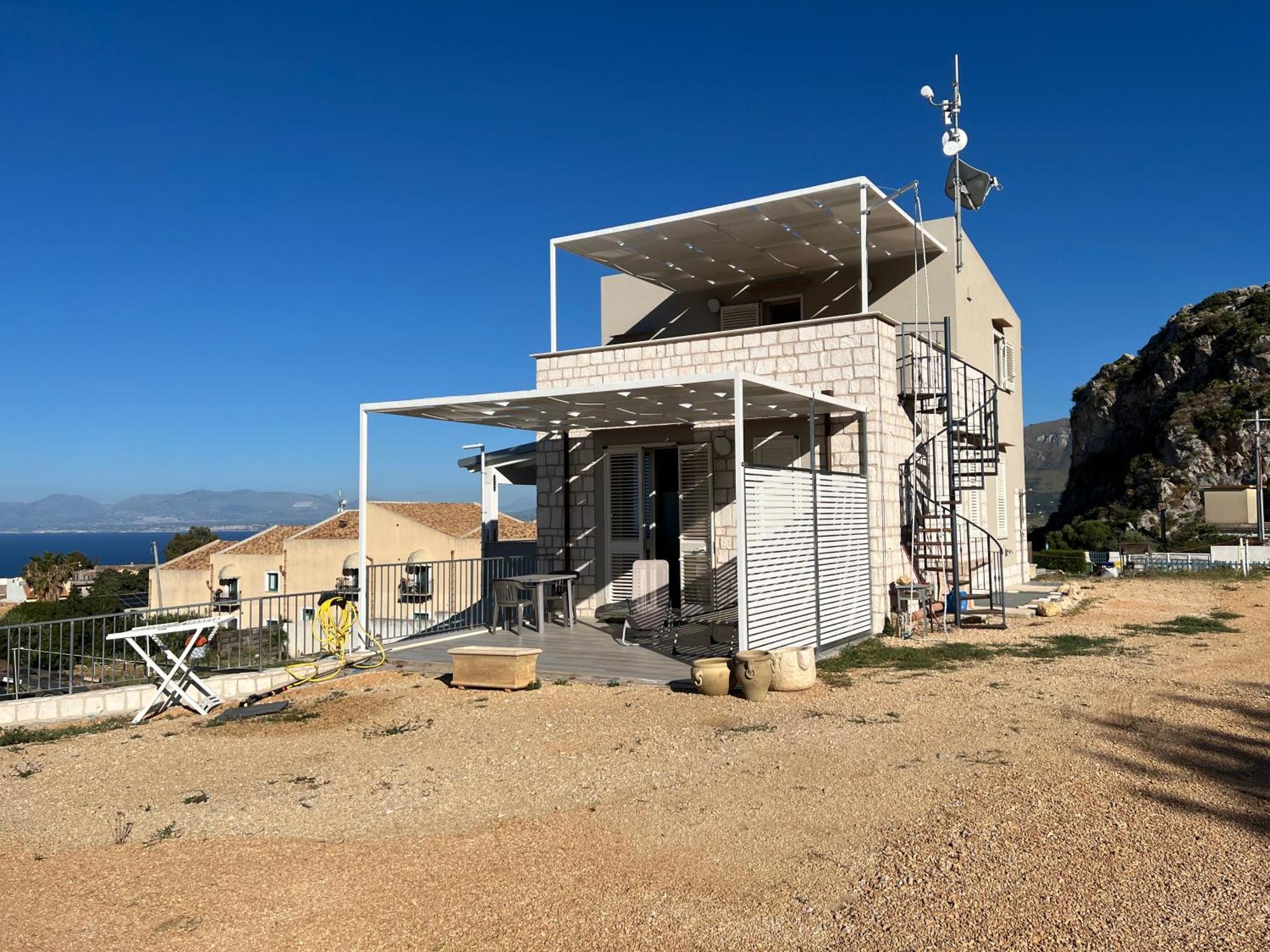 La Finestra Sul Mare Dello Zingaro Vila Scopello  Exterior foto