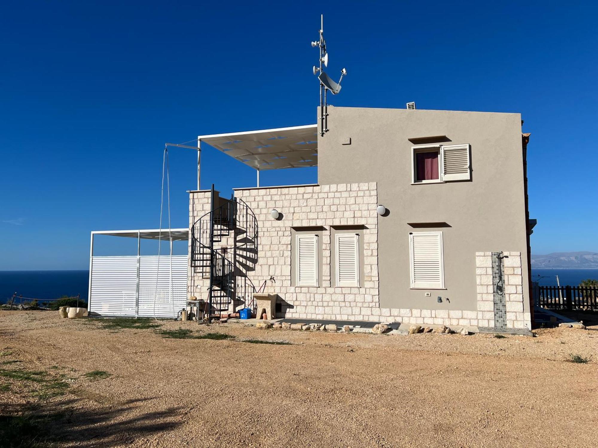 La Finestra Sul Mare Dello Zingaro Vila Scopello  Exterior foto