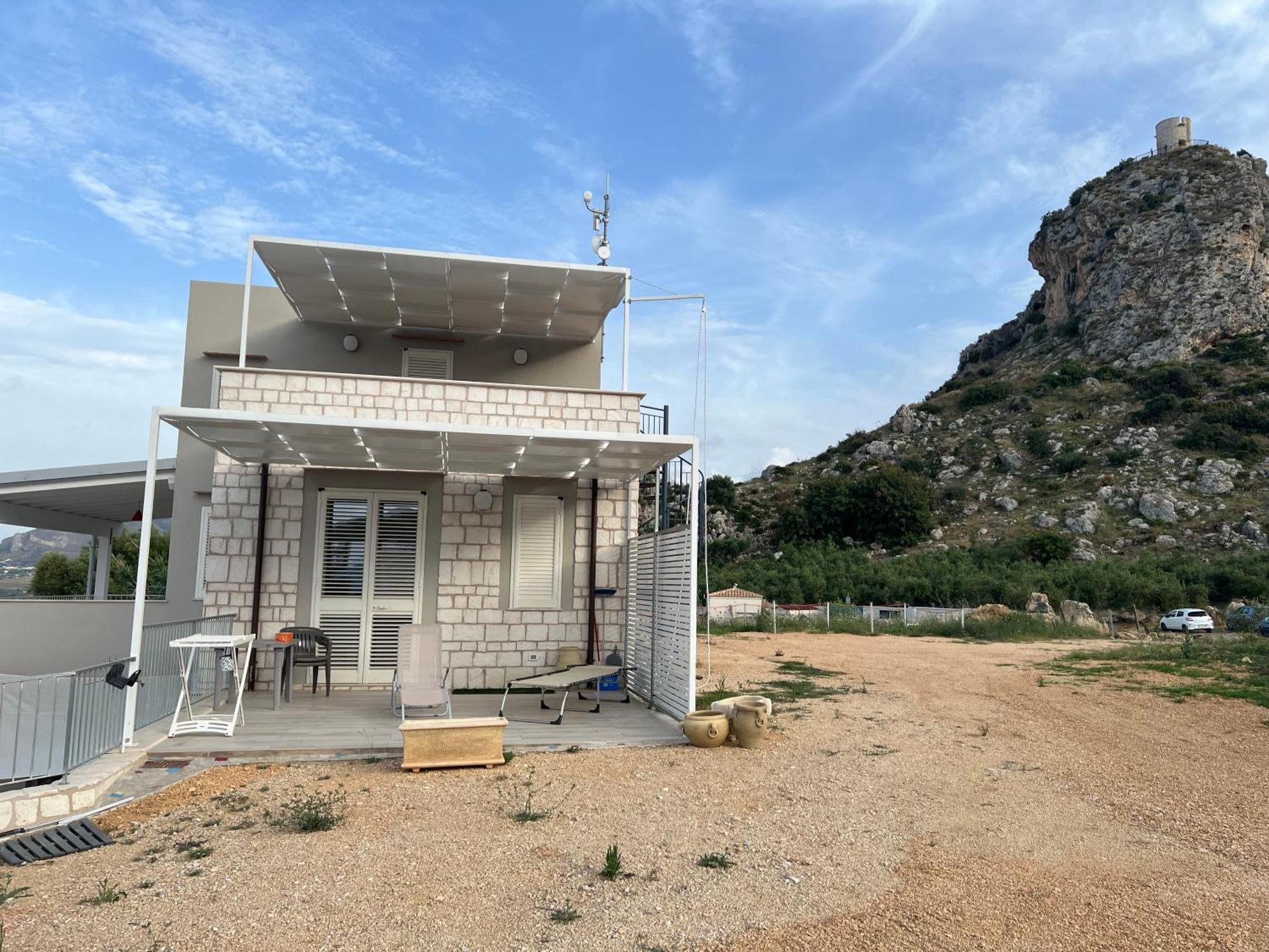 La Finestra Sul Mare Dello Zingaro Vila Scopello  Exterior foto